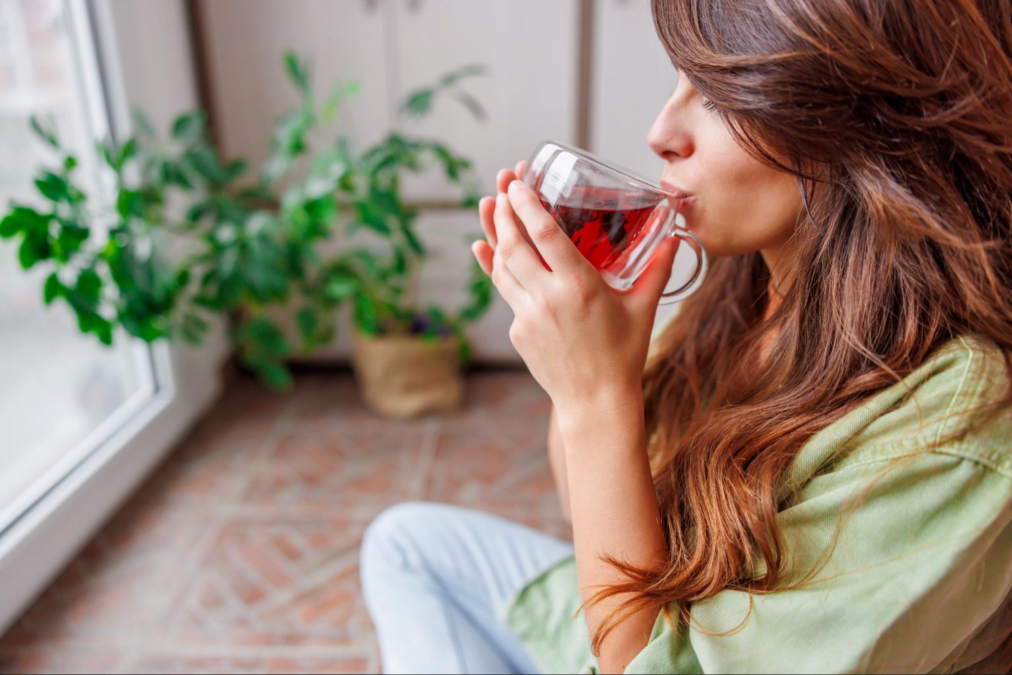 drink hibiscus tea lose weight